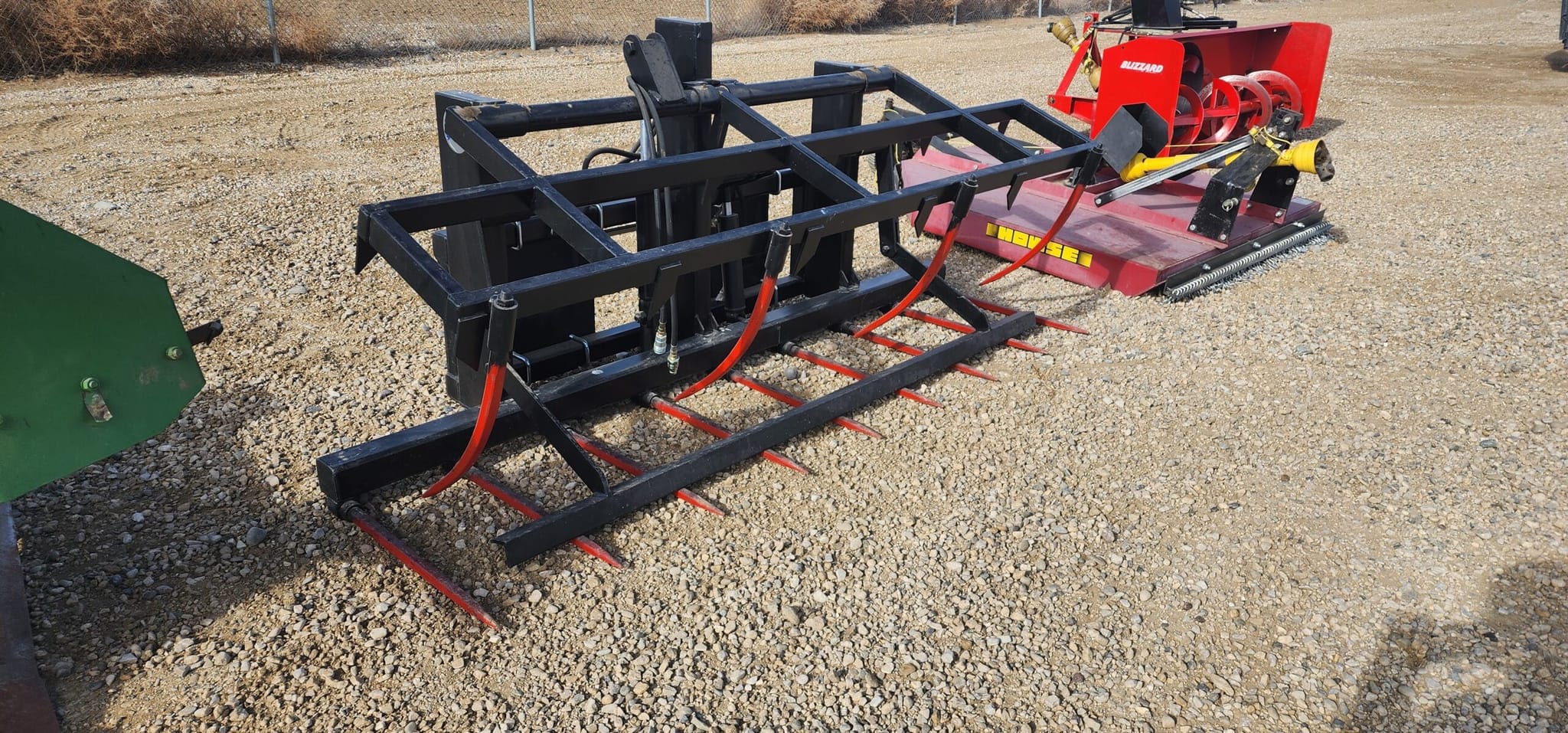 USED WEISS MASTER HAY HEAD GRAPPLE
