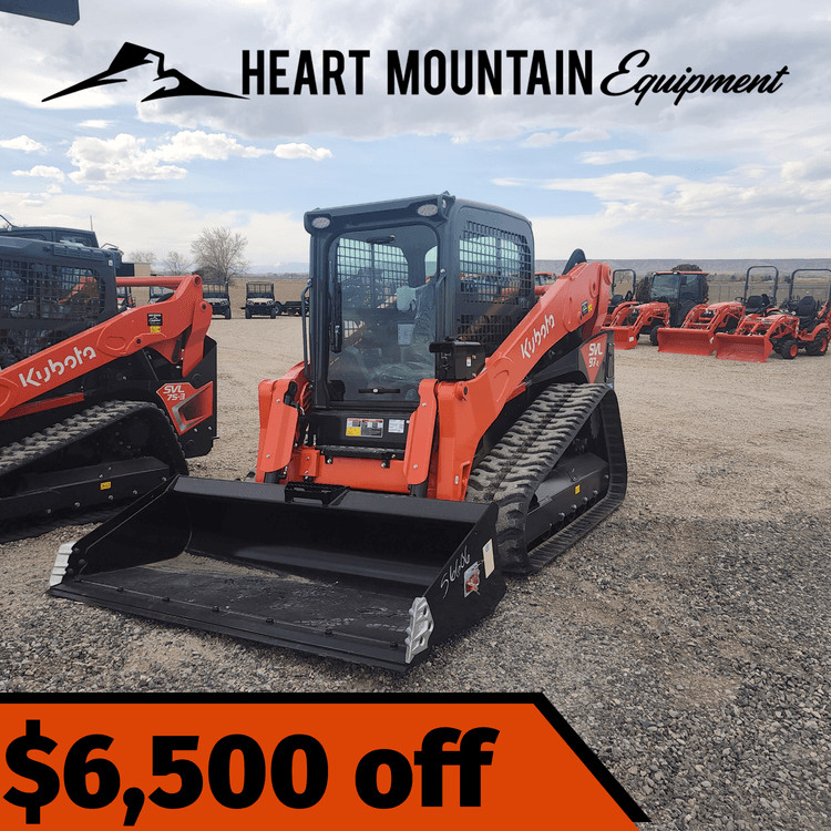 $6,500 off OR 0% for 48 Months on New Kubota SVL97-2