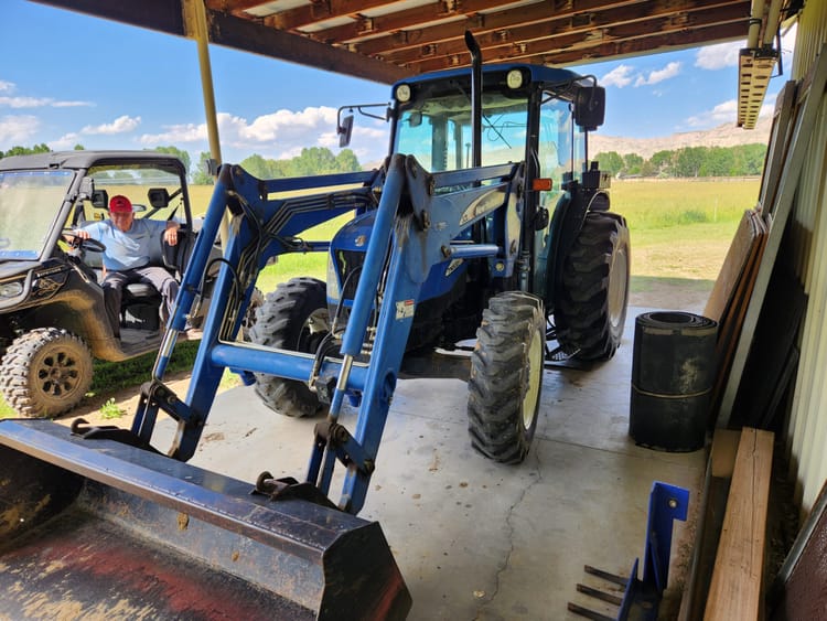 2006 NEW HOLLAND TN60DA TRACTOR
